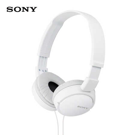 索尼MDR-ZX110AP頭戴式耳機白色139元